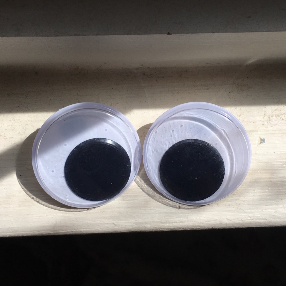 Large Handmade Eye Ball Stud Earrings